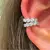 Piercing Moissanite - Rachel De La Mer - Alta Joalheria em Prata