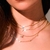 Colar ou Choker Elos Coração Moissanite na internet