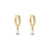 Brinco Argola Pendant Gota Moissanite - comprar online