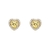 Brinco Coração Yellow Fancy Gold - comprar online