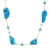 Colar Turquesa Natural Longo - comprar online