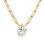 Colar Elos Gota Moissanite - comprar online