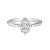 Anel Solitario Oval Moissanite - comprar online