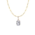 Colar Oval Gold Moissanite - comprar online