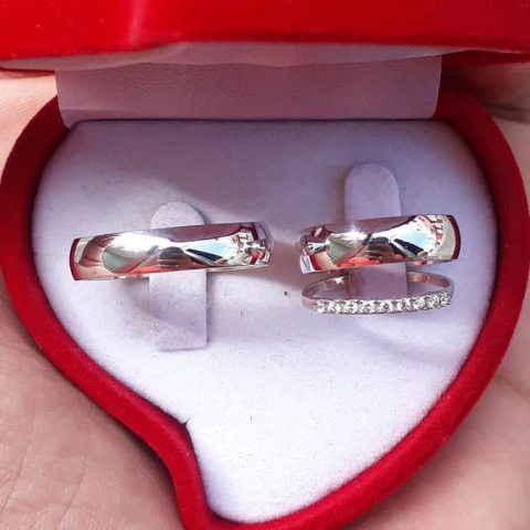 PAR DE ALIANÇA ELOISE 5MM