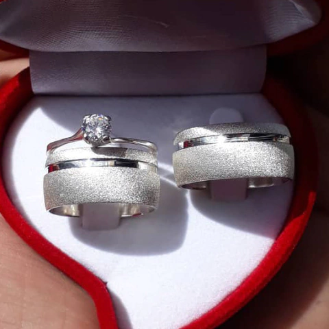 PAR DE ALIANÇA GILDA 10MM