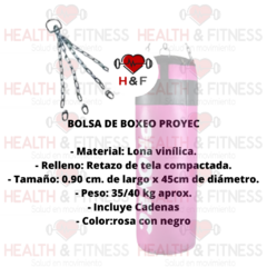 Bolsa Lona Vinílica 0,90 mts. Con Relleno y Cadena - comprar online