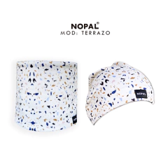 CONJUNTO CUELLO REVERSIBLE Y GORRO DE MICROPOLAR