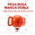 Pesa Rusa - Pelota con 2 Manijas Recargable - Hasta 10 kg.