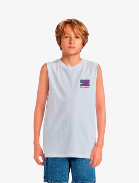 Musculosa DC Shoes Boys Explorer BLA - comprar online