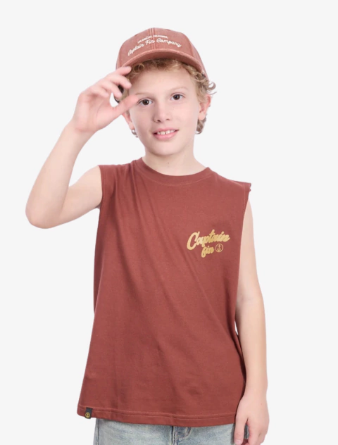Musculosa Captain Fin Boys Radiant Muscle - comprar online