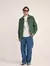 Camisa Cord Check Overshirt (GRN) Rhythm en internet