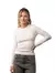 Remera Essentials Ribbed LS Tee - Rusty - comprar online