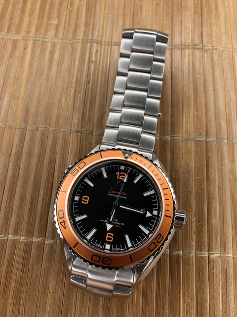 Omega seamaster Orange