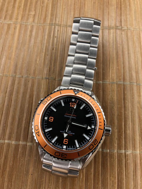 Omega seamaster Orange