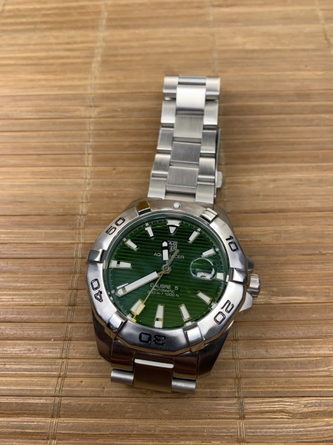 Tag Heuer Aquaracer green