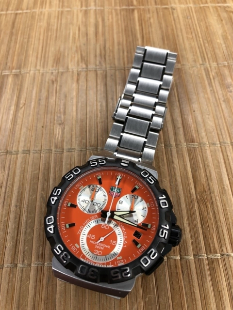 Tag Heuer fórmula 1 Orange