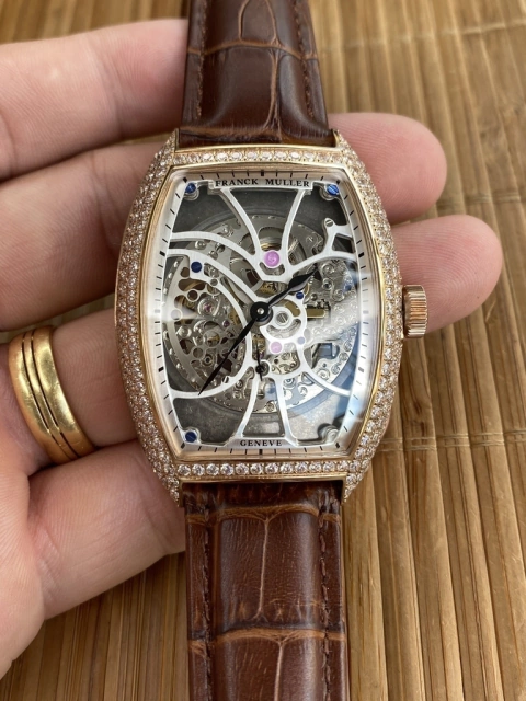 Franck Muller Esqueleto Diamond