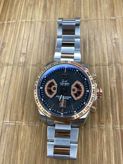 Tag Heuer Grand Carrera RS2 ouro/aço