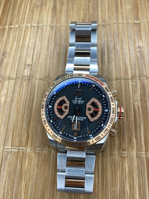 Tag Heuer Grand Carrera RS2 ouro/aço