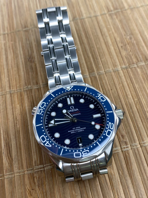 Omega Seamaster Blue New
