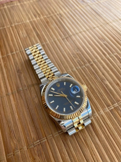 Rolex DateJust Jubilee ouro / aço