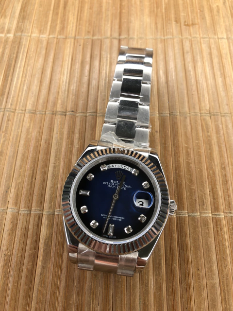 Rolex Daydate diamond blue