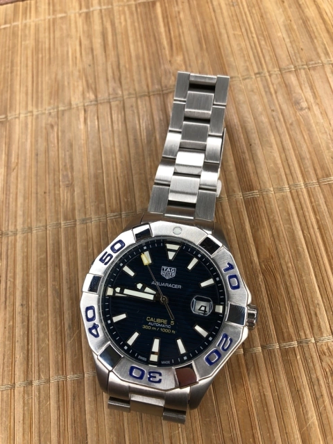 Tag Heuer Aquaracer blue