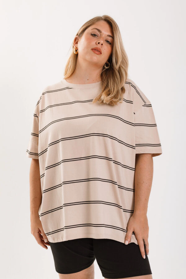 Remera Básica RAYADA