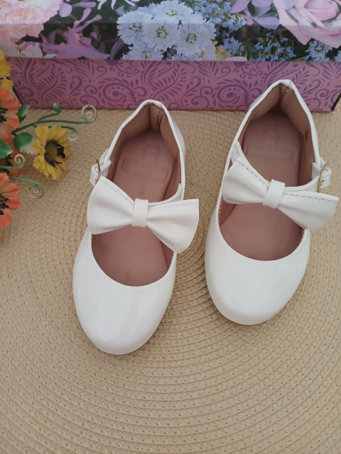 SAPATO LUXO BRANCO