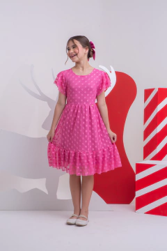 VESTIDO EMILLY TULE ROSA - comprar online