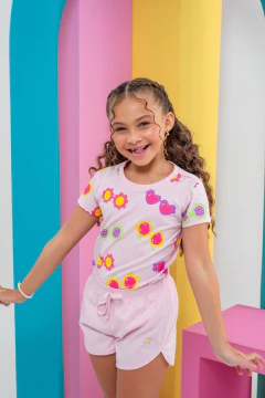 CONJUNTO ALGODÃO ÓCULOS (ROSA BEBÊ) - comprar online