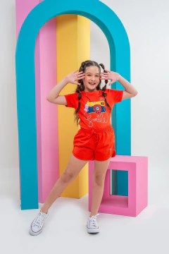 CONJUNTO ALGODÃO CÂMERA FOTOGRÁFICA (TOMATE) na internet