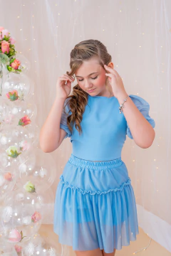 CONJUNTO GLITTER AZUL