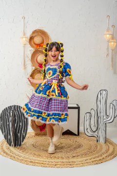 VESTIDO XODÓ AZUL - loja online