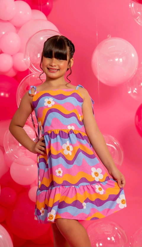 VESTIDO INFANTIL AYLLA ONDAS