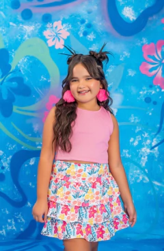 CONJUNTO ROSA FLORES na internet