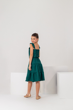 CONJUNTO BÁRBARA VERDE - Loja modelinho