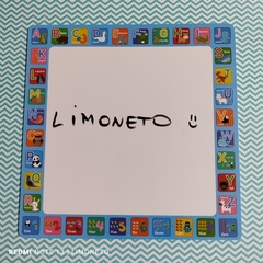 Encastre x 4 figuras de animales - limoneto