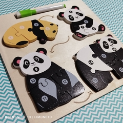 Encastre x 4 figuras de animales en internet