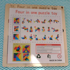 Tablero rompecabezas 4 en 1 en internet