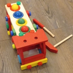 Camion Didactico Madera Desarmable MONTESSORI en internet