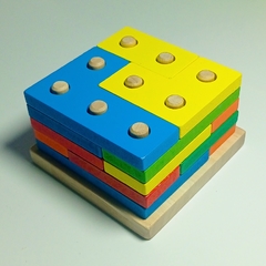 Cubo rompecabezas de encastre - comprar online
