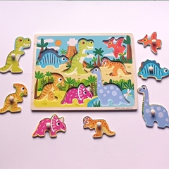 Encastre de dinosaurio con agarre - comprar online