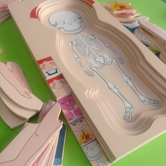 ENCASTRE ROMPECABEZAS CUERPO HUMANO (MULTICAPAS) - comprar online