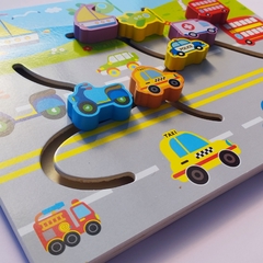 Laberinto de madera (Transporte) - comprar online