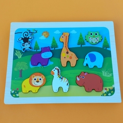 Encastre de madera (animales) - comprar online