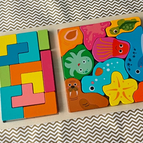 Rompecabezas 3D + Tetris ( Fondo del mar) - comprar online