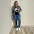 CAMPERA DE JEAN ELASTIZADA - tienda online