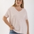 REMERA BASICA CUELLO EN V - Wonder Talles Reales